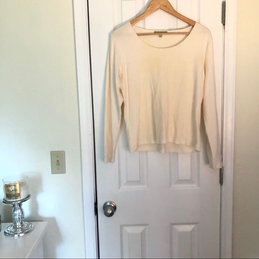 Ivory Sigrid Olsen long sleeved top